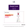SWEET LOVE - Eau de Parfum 30ml